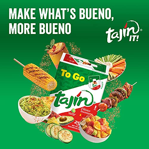 Tajin Classico Seasoning To Go Packets X 25 Sachets 25G