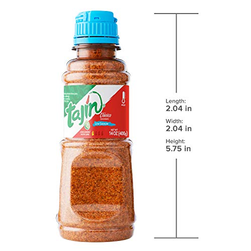 Tajín Clásico Chile Low Sodium Lime Seasoning 5 Oz