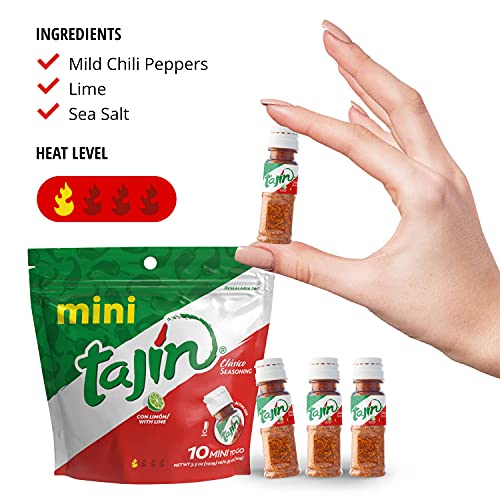 Tajín Clásico Seasoning Mini Display 0.35 Oz Pack Of 10