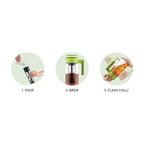 Takeya Iced Tea Maker With Patented Flash Chill Technology Made