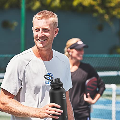 Takeya Pickleball Insulated Water Bottle With Sport Spout Lid, 3