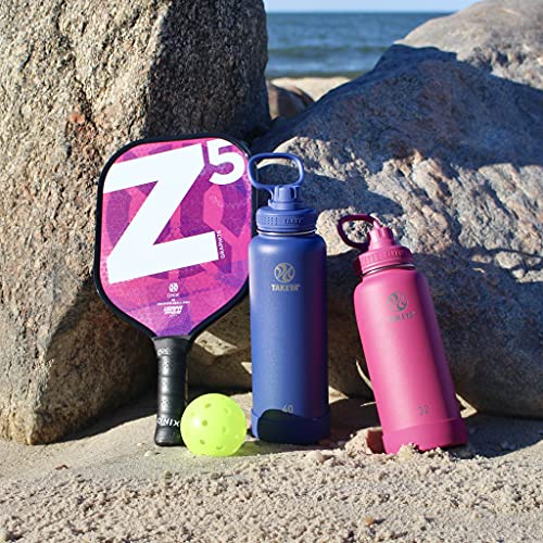 Takeya Pickleball Insulated Water Bottle With Sport Spout Lid, 3