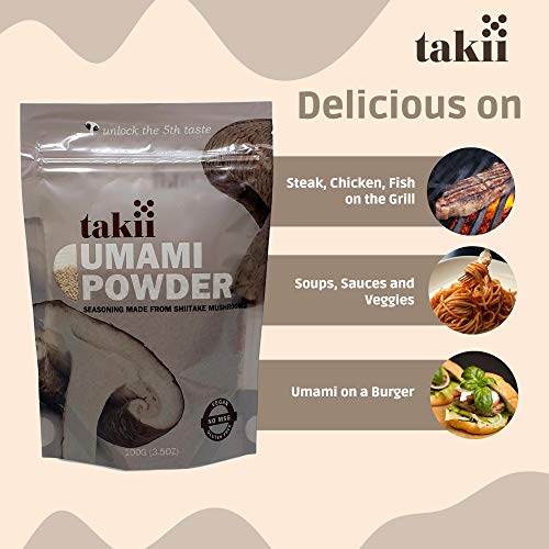 Takii Umami Powder, Magic Shiitake Mushroom Seasoning, Add Insta