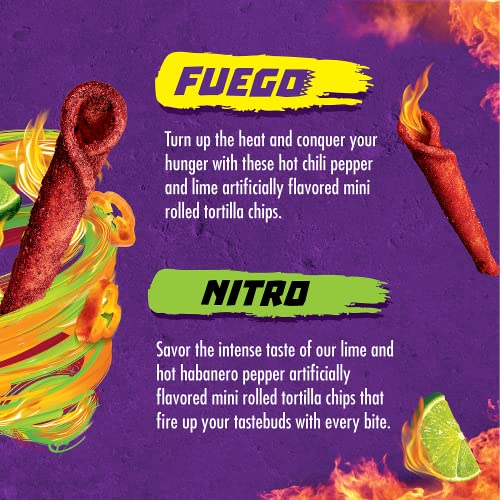 Barcel Mini Takis - Crunchy Rolled Tortilla Chips – Nitro And Fu
