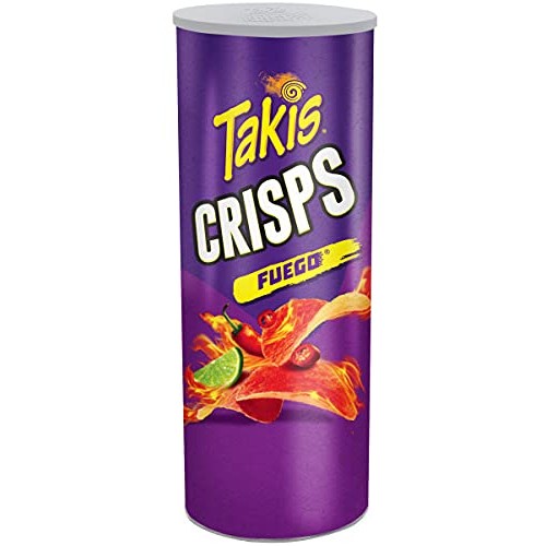 Takis Potato Crisp Fuego Flavor Canister, 5.5 Oz, 15 Count
