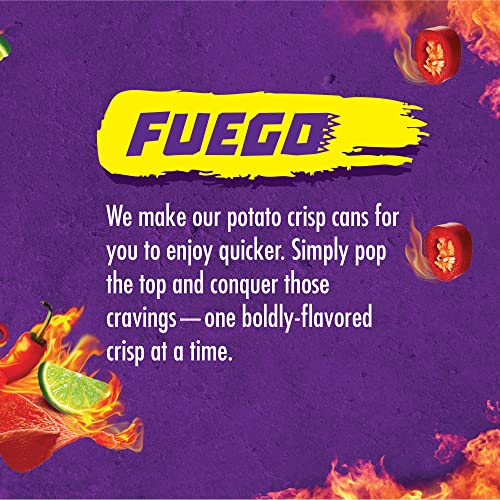 Takis Potato Crisp Fuego Flavor Canister, 5.5 Oz, 15 Count