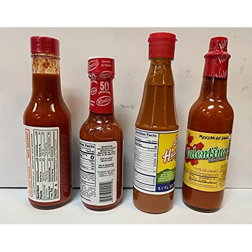 Mexican Hot Sauce Bottle Bundle 5 Pcs