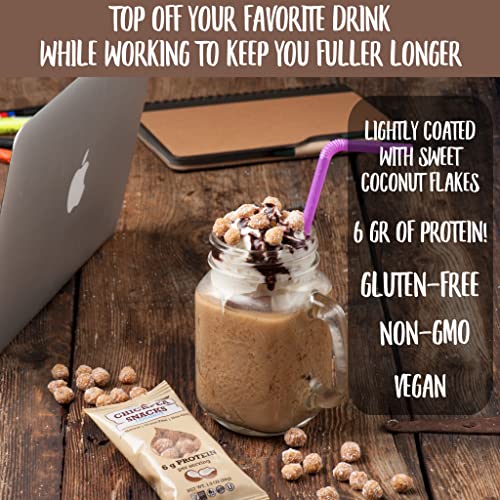 Talia Dry Roasted Chickpea Healthy Snacks, Sweet Coconut, Vegan,...