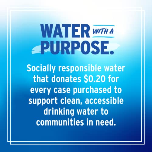 Talking Rain AQA Alkaline Ionized Bottled Water, 9.5 pH, with El...