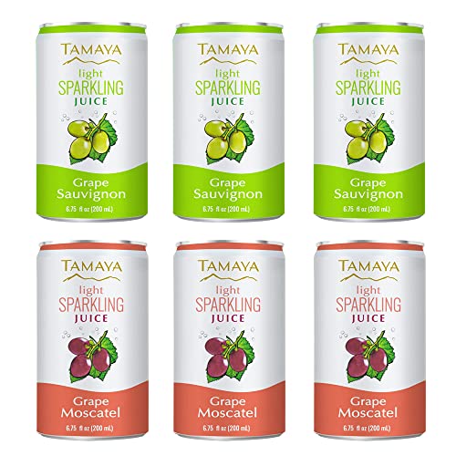 Tamaya Light Sparkling Sauvignon Grape Juice, NFC, Not from Conc...