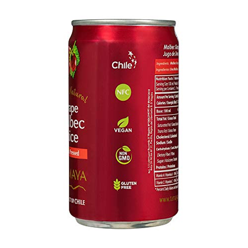 Tamaya Malbec Grape Juice, Nfc, Not From Concentrate, 125 Fresh