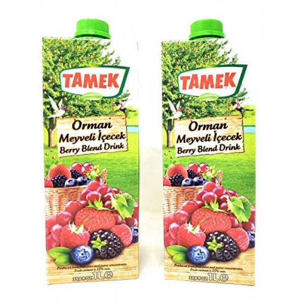 Tamek Berry Blend Drink 2 Pack, Total Of 67.6Oz 2 Pack, Total