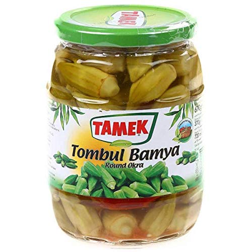 Whole Round Okra In Brine Tamek 670G