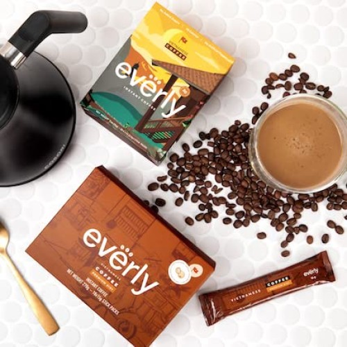 Instant Coffee Packets Single Serve - Everly Coffee, Great Campi