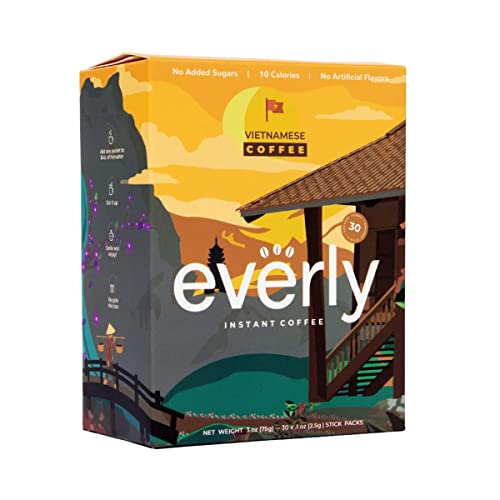 Instant Coffee Packets Single Serve - Everly Coffee, Great Campi