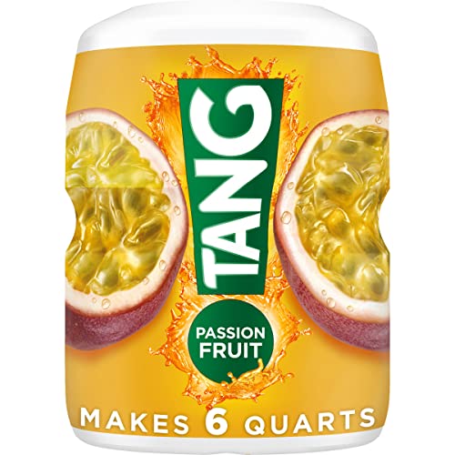 Tang Passion Fruit Powdered Drink Mix With Vitamin C 18 Oz Cani