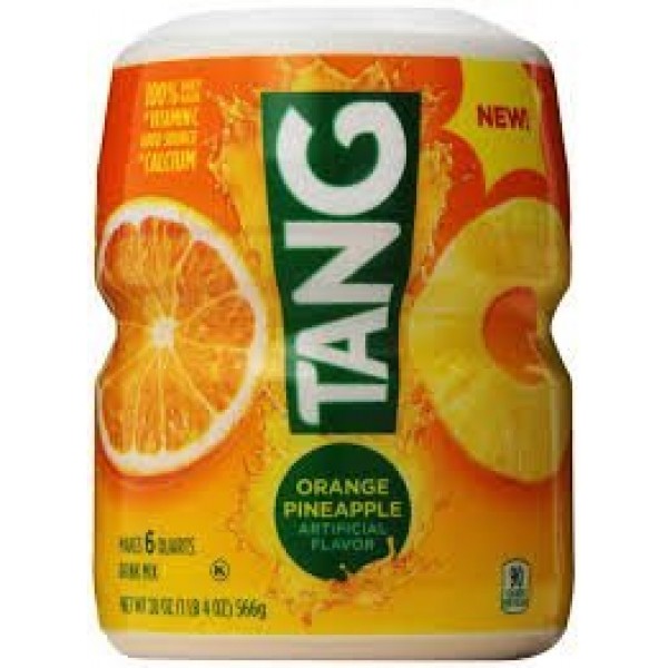 Tang Orange Pineapple Powdered Drink Mix 20oz Container - 4 Pack
