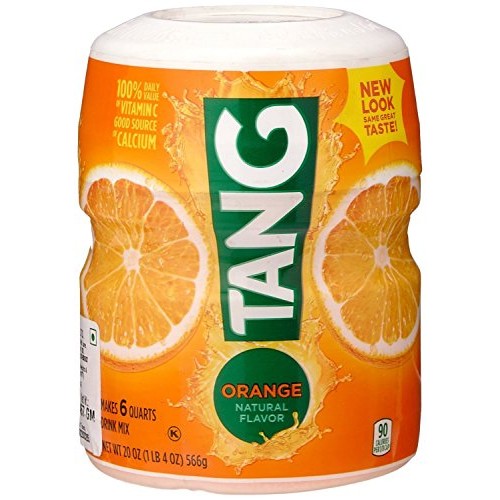 Tang Orange Powdered Drink Mix Makes 6 Quarts, 20-Ounce Canist