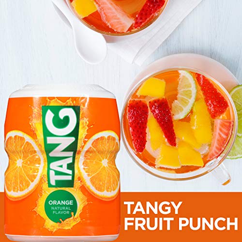 Tang Orange Powdered Drink Mix, Makes 6 Quarts 20Oz Canister, P