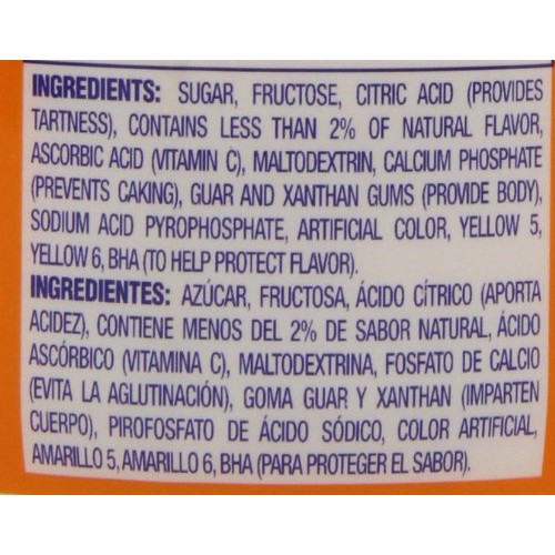 Tang Orange Powdered Drink Mix, Makes 6 Quarts 20Oz Canister, P