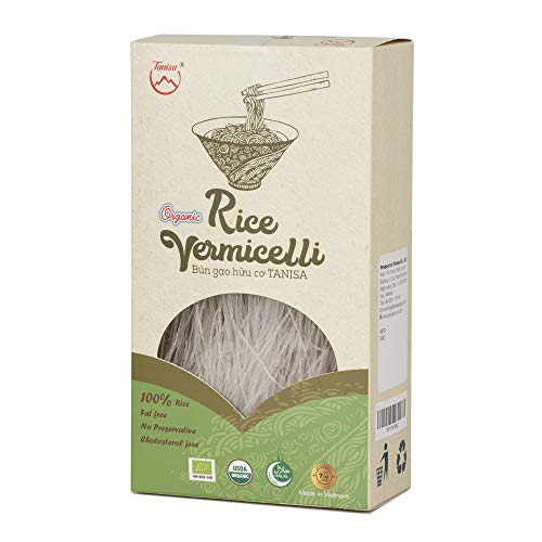 Tanisa Organic Rice Vermicelli Noodles Usda Certified - Gluten F