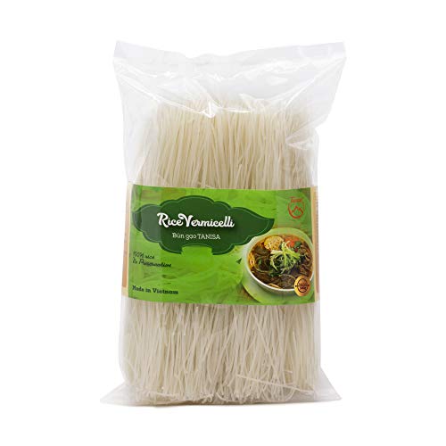 Tanisa Rice Vermicelli, 900Gr 31.7 Oz Non-Gmo, Gluten Free, Ma