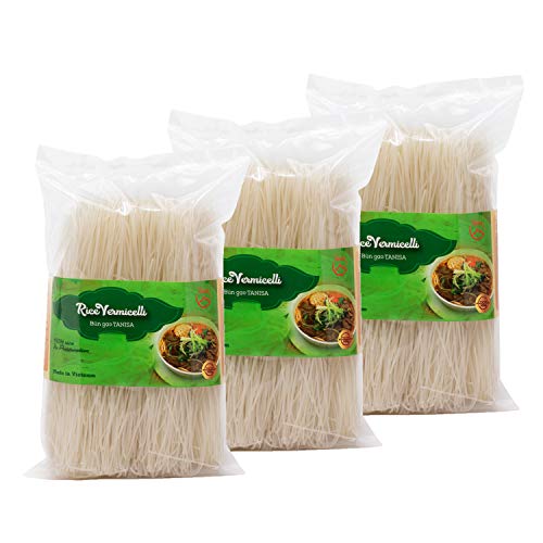 Tanisa Rice Vermicelli, 900Gr 31.7 Oz Non-Gmo, Gluten Free, Ma