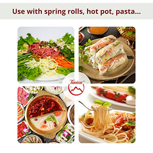 Tanisa Vermicelli Rice Noodles With Pink Beetroot Natural Color,