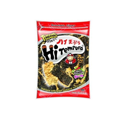 Hi Tempura Tempura Seaweed Spicy Flavor - 1.41Oz Pack Of 6