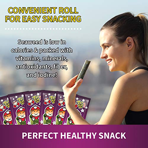 Tao Kae Noi Grilled Seaweed Big Roll Bbq Sauce Flavour, 6 X 3 G