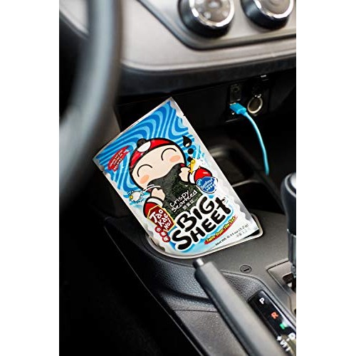Tao Kae Noi Seaweed Snack Seafood Flavor Big Sheets 3.2G Crispy