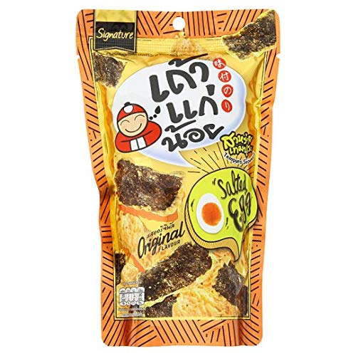 Taokaenoi Brand, Tempura Seaweed Salted Egg Original Flavour Sal