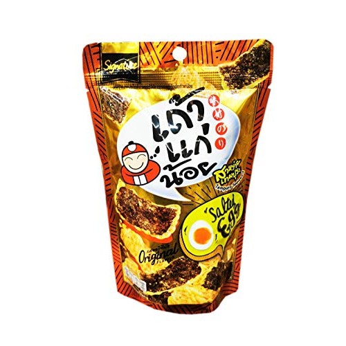 Taokaenoi Brand, Tempura Seaweed Salted Egg Original Flavour Sal