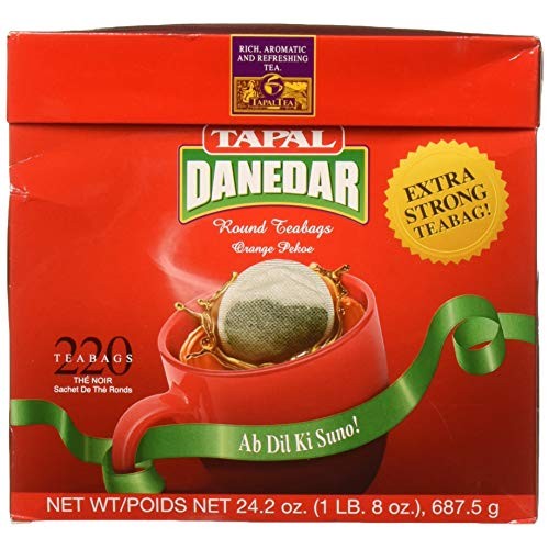 Tapal Danedar 2 Cup Round Tea Bags 220Ct, 687.5G