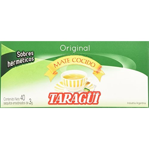 Taragui Yerba Mate - 40 Tea Bags - Yerba Mate En Saquitos