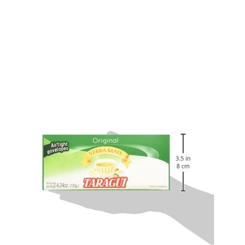 Taragui Yerba Mate - 40 Tea Bags - Yerba Mate En Saquitos