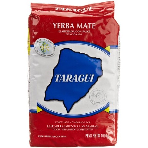 Taragui Yerba Mate Con Palo 2.2Lbs