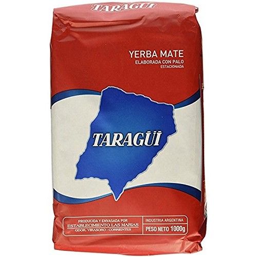Taragui Yerba Mate Regular Blend, 2.2lb, Pack of 10