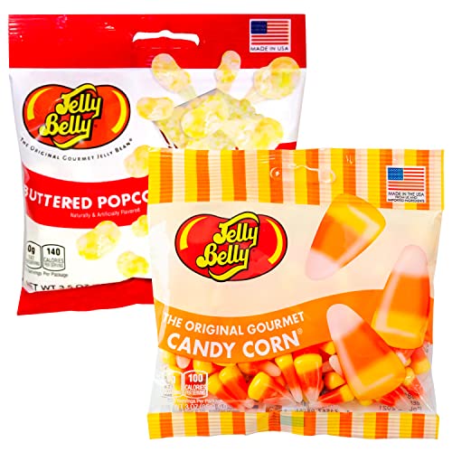 Jelly Belly Buttered Popcorn Jelly Beans and Jelly Belly Candy C...