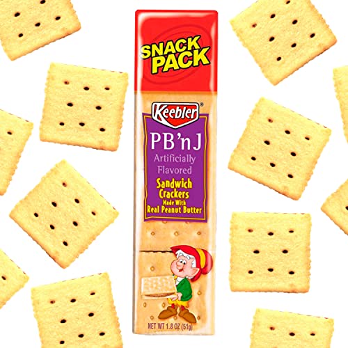 Keebler crackers, Toast and Peanut Butter and Jelly Flavored San...