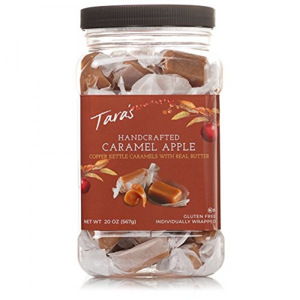 Taras All Natural Handcrafted Gourmet Caramel Apple Flavored Ca...