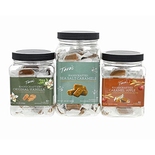 Taras All Natural Handcrafted Gourmet Sea Salt Caramel: Small B