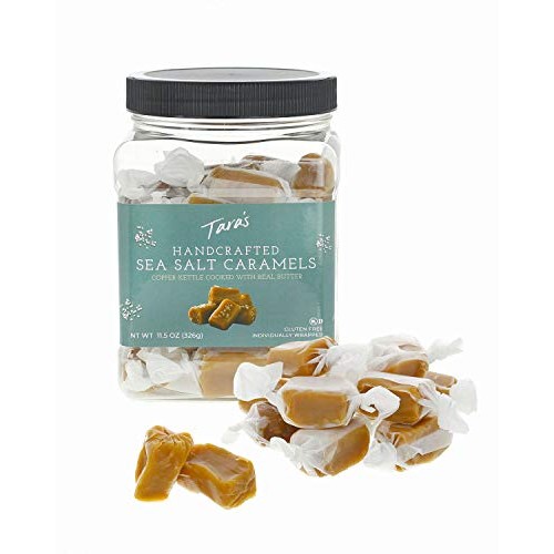 Taras All Natural Handcrafted Gourmet Sea Salt Caramel: Small B