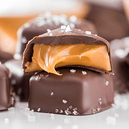 Taras Small Batch Milk Chocolate Covered Sea Salt Soft Caramels