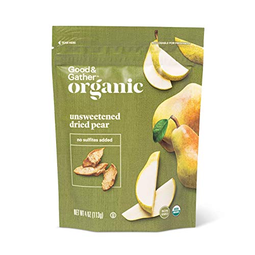Good &Amp; Gather- Organic Dried Unsweetened Pear Snacks - 4Oz