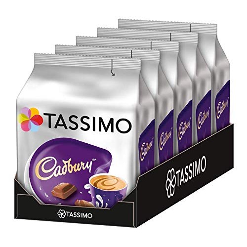 Tassimo Cadbury Hot Chocolate Drink 16 Discs, 8 Servings Pack O