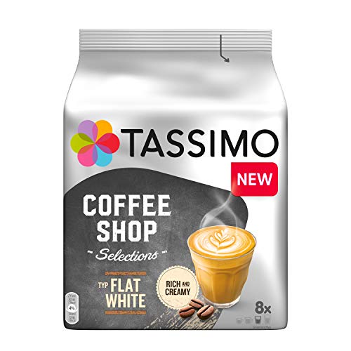 Tassimo Coffee T Discs - T-Disc - Capsules Jacobs Flat White Cof