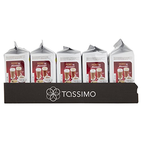 Tassimo Costa Cappuccino 16 Discs, 8 Servings Pack Of 5, Total