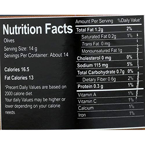 Tassos Garlic Stuffed Olives, 13.09 Oz