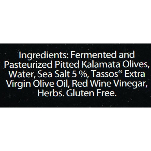 Tassos Pitted Kalamata Olive Oil Vinaigrette, 13.1 Ounce